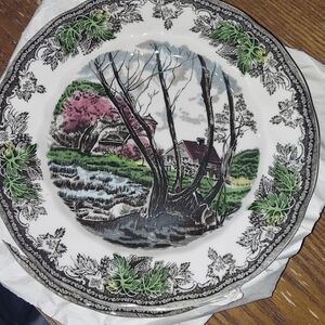 Scenic Landscape Decorative Plate